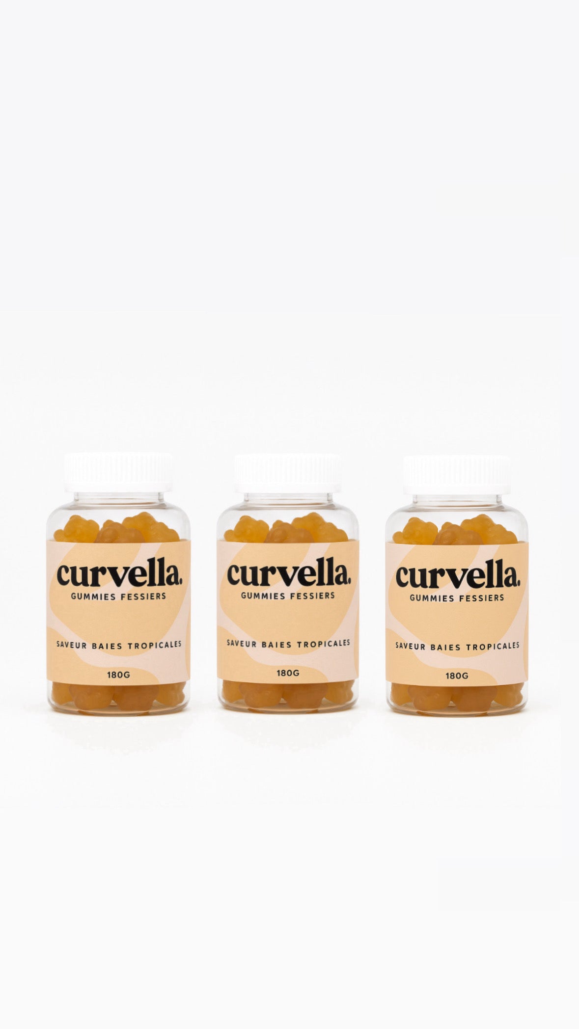 Cure 3 mois gummies FESSIERS